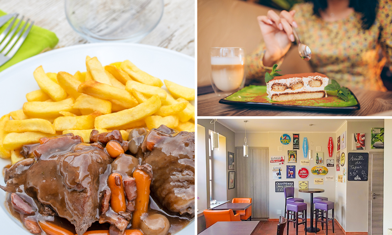 Menu en 2 services à la carte près de Charleroi