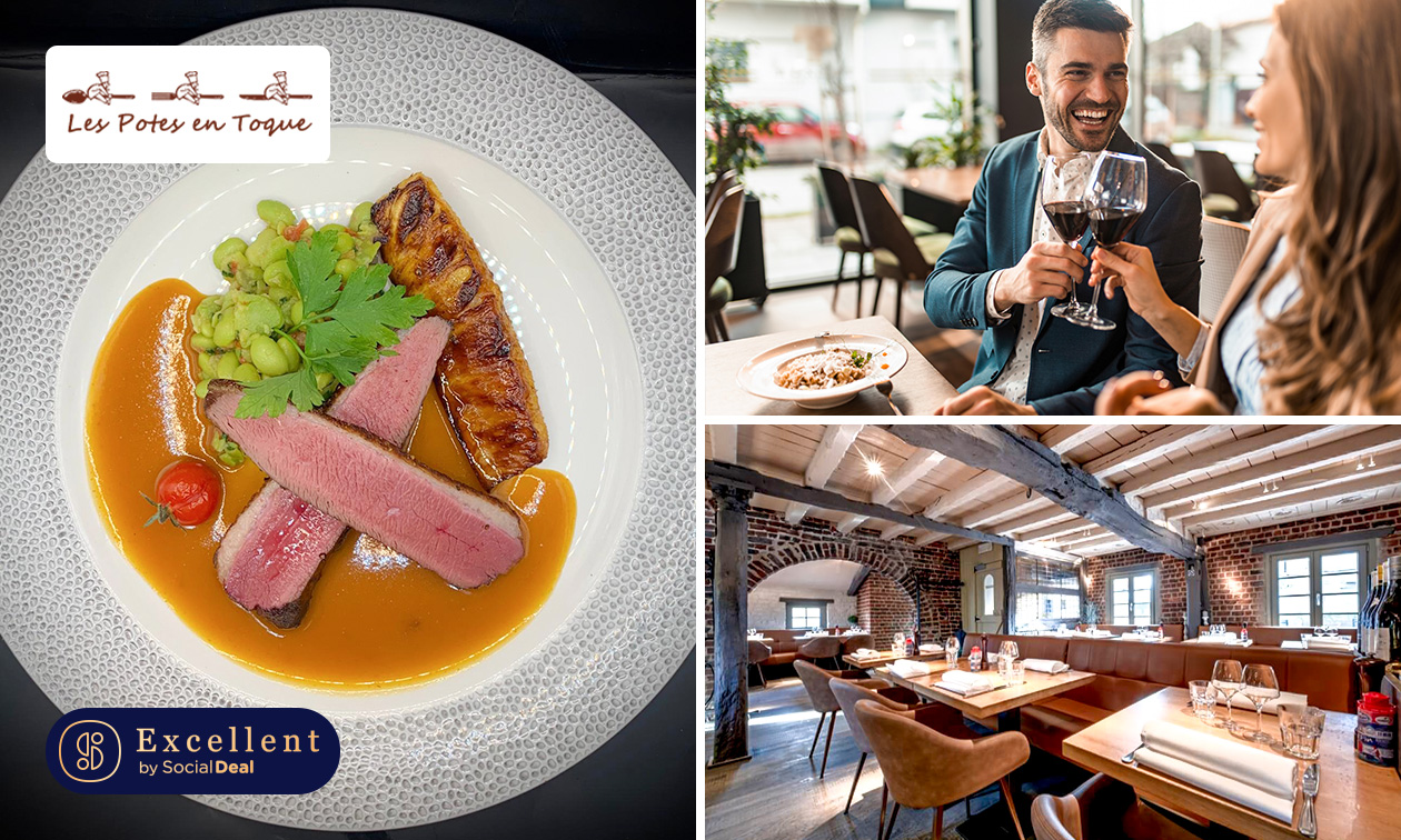 3-gangen keuzediner + evt. huisaperitief in Brussel