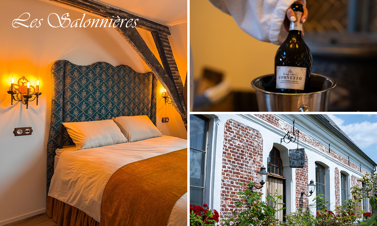 Nuits pour 2 avec un spa privatif + bouteille de vin à Zingem