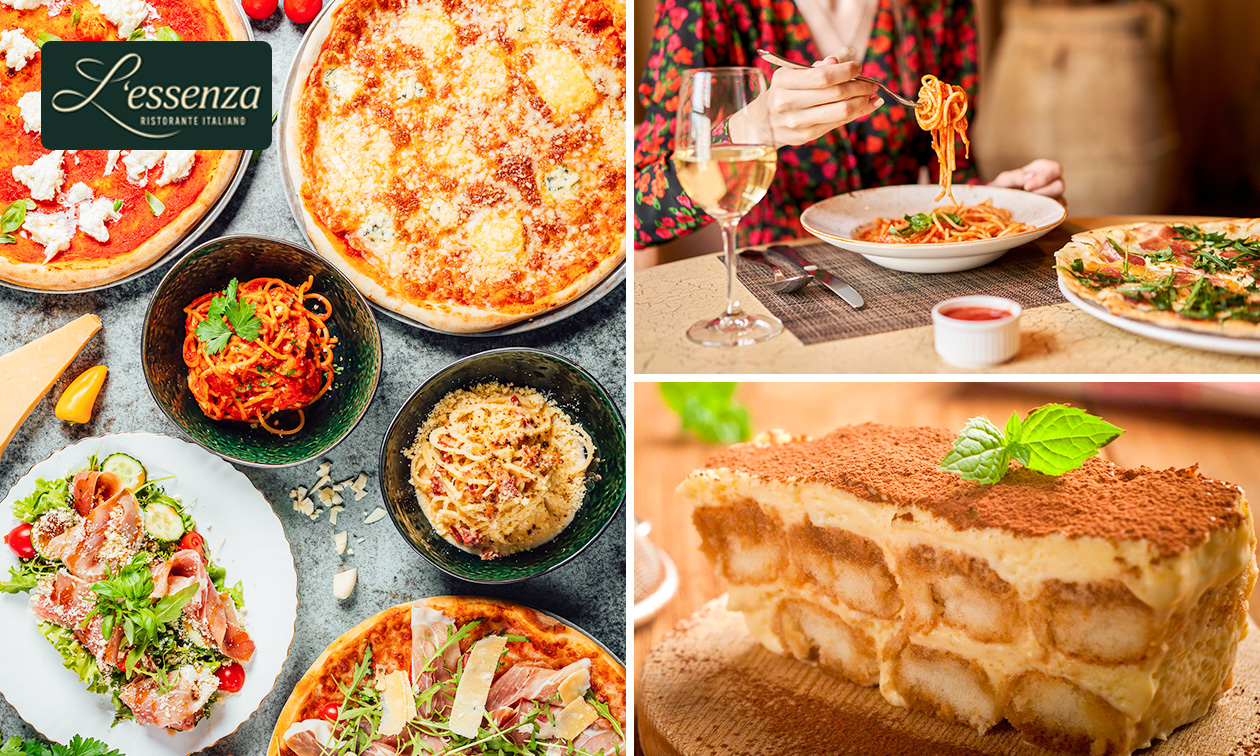 Italiaans 3-gangen keuzediner in het centrum van Rotterdam