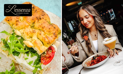 2-gangen keuzelunch bij L'Essenza in hartje Rotterdam