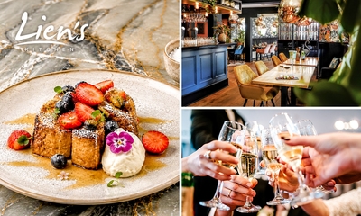 Luxe brunch + glas bubbels bij Lien's Kitchen