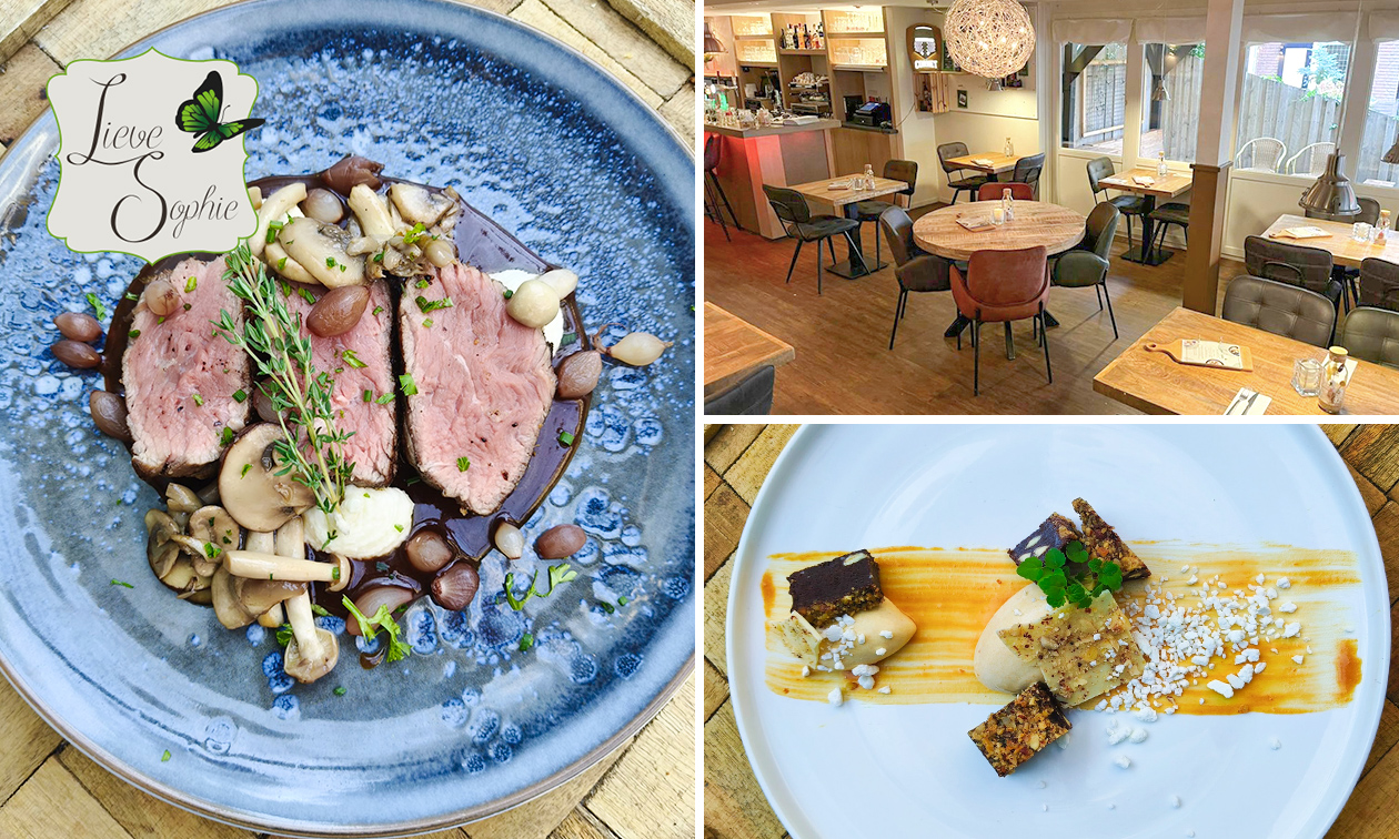 3- of 4-gangendiner à la carte bij Lieve Sophie