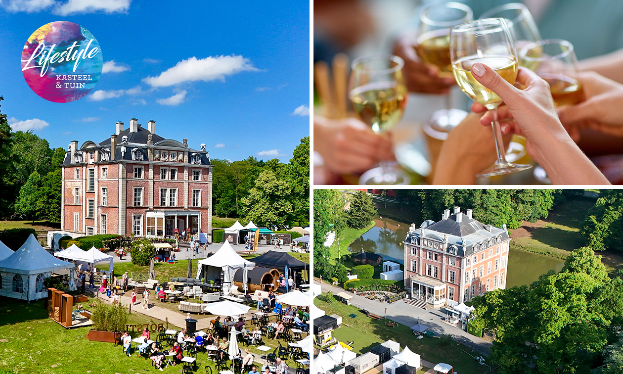 Entree Tuinbeurs Kasteel & Tuin van LifeStyle Vlaanderen + drankje naar keuze