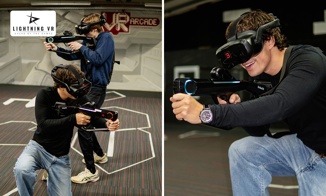 1 of 2 VR-game(s) naar keuze + evt. drankje en bitterballen in Amsterdam