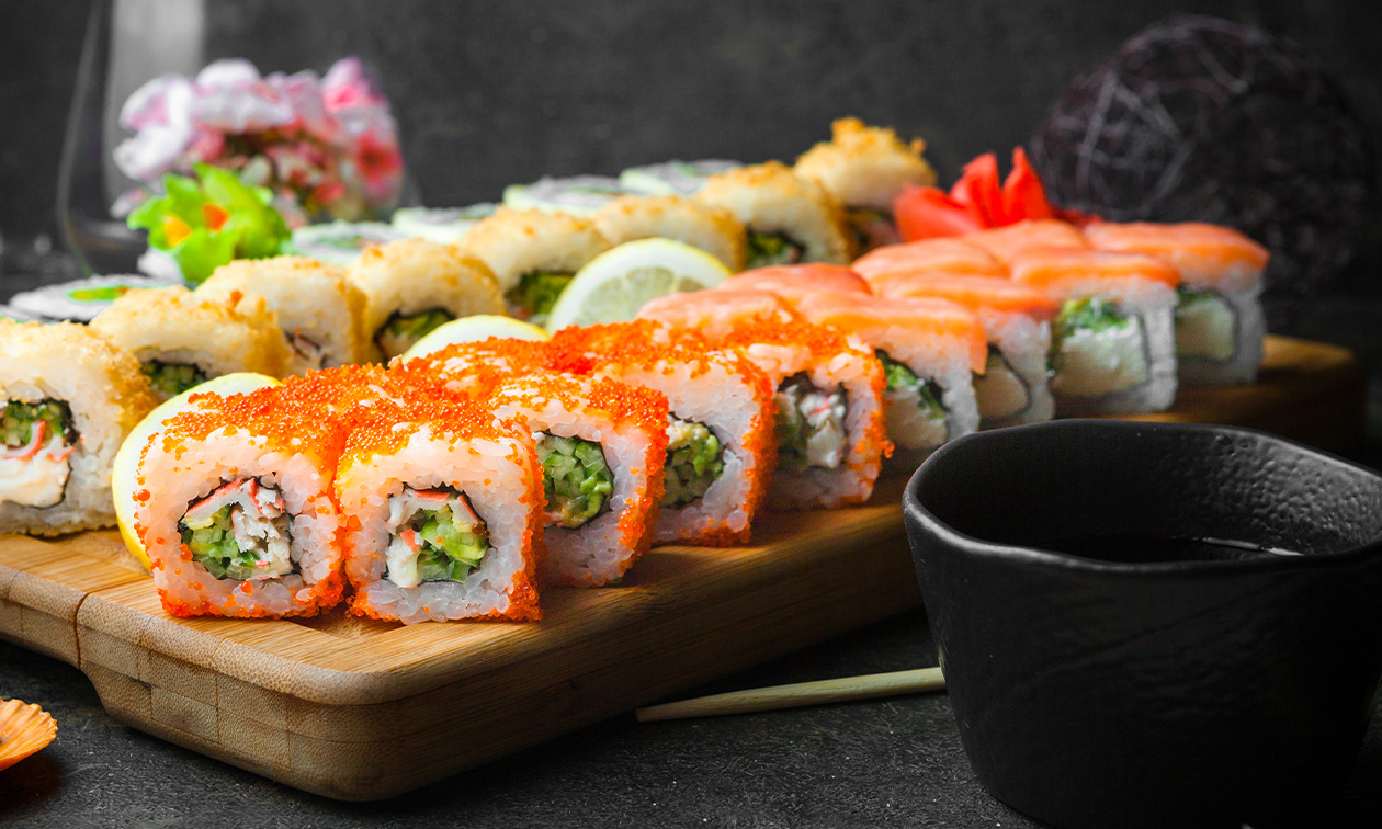 Take-away sushibox (32 stuks) bij Lilie Sushi
