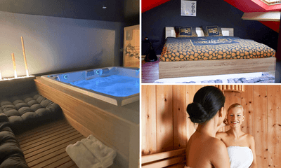 Overnachting(en) voor 2 + bubbelbad en sauna