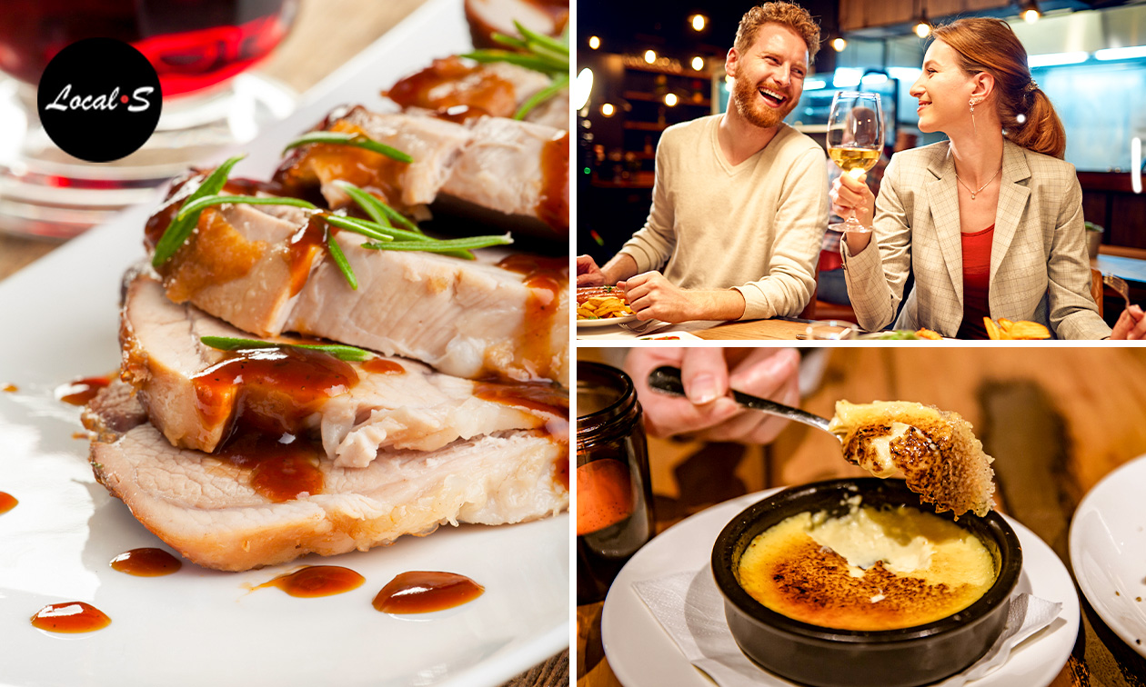 3-gangendiner à la carte