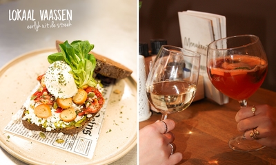 12-uurtje of 2-gangen keuzelunch in hartje Vaassen
