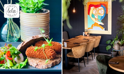 2-gangen keuzelunch bij Lola's