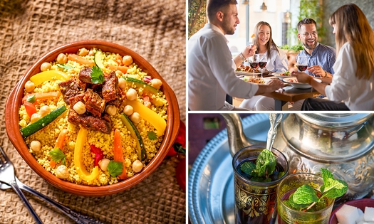 Menu oriental en 2 ou 3 services à la carte + thé près de Lille