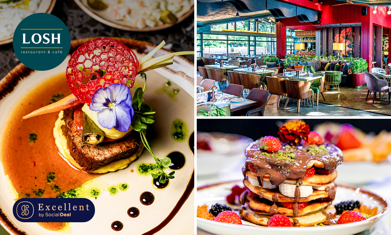 Luxe ontbijt of 4-gangendiner bij LOSH Restaurant