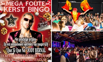 Entree Mega Foute Kerst Bingo editie + goodiebag
