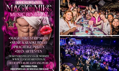 Entree Magic Mike Music Bingo XL
