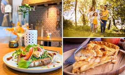 Wandelarrangement incl. koffie/thee met appelgebak + 2-gangenlunch