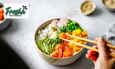 2 rijstbowls om af te halen