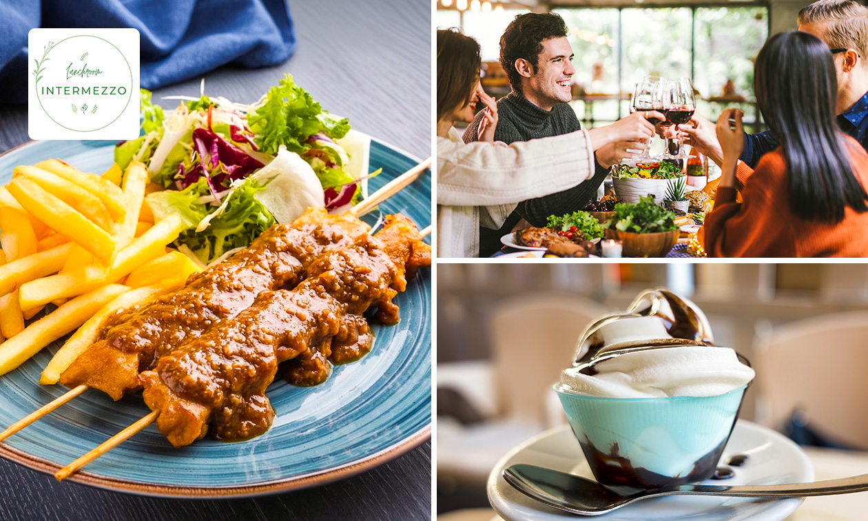 3-gangendiner naar keuze bij Intermezzo