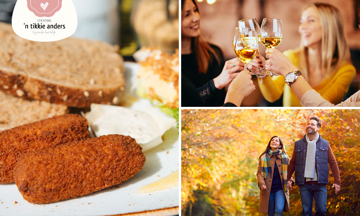 Wandelarrangement incl. lunch, route en borrel bij Lunchroom ´n Tikkie Anders