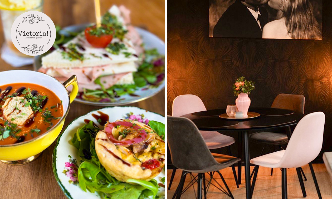 Lunchplank of 2-gangenlunch bij Lunchroom Victoria