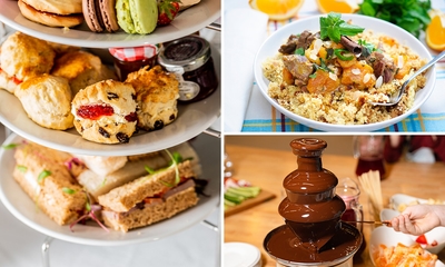 (Luxe) high tea of couscous
