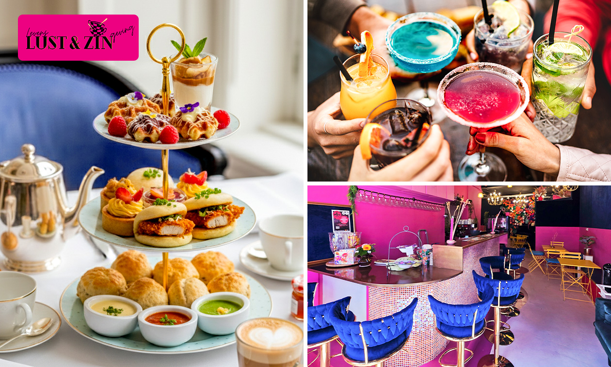 High tea, high wine, high beer of high cocktail bij Lust & Zin