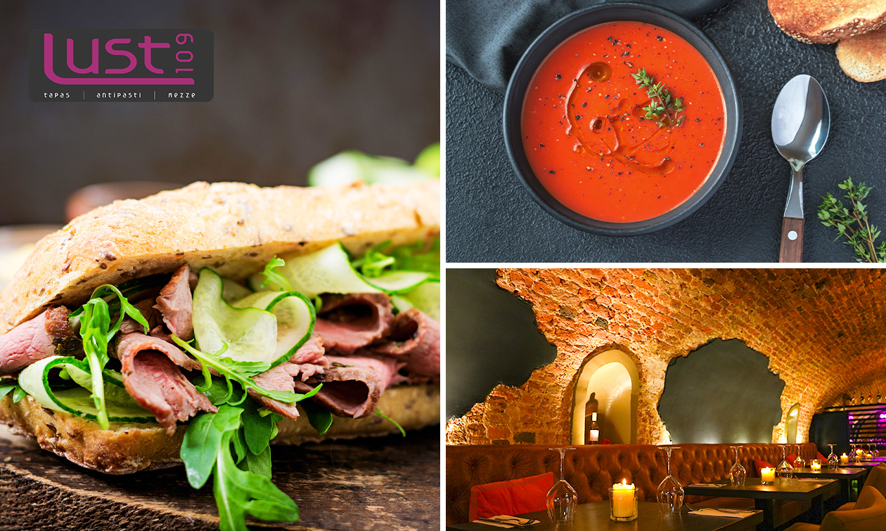 2-gangen keuzelunch bij Lust109 in hartje Utrecht