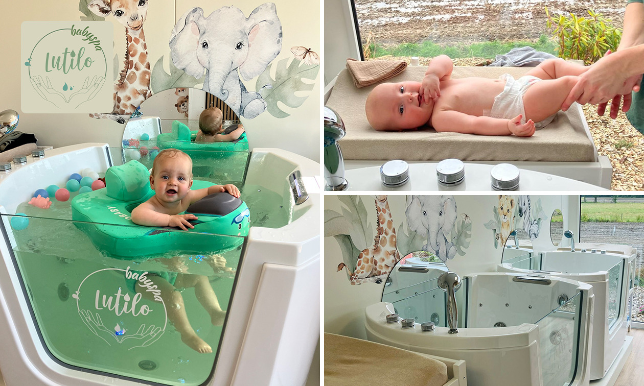 Babyspa (75 min) + verzorgingsproduct