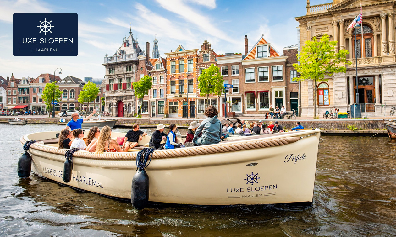 Luxe rondvaart + onbeperkt drank (50 min)