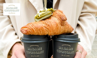 5er- oder 10er-Stempelkarte für ein Croissant oder Matcha nach Wahl