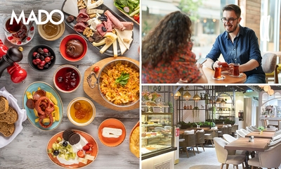 Turks AYCE-ontbijtbuffet of 2-gangen keuzelunch bij MADO in Amsterdam