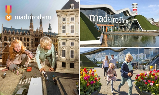 Entree voor Madurodam + drankje of ijsje naar keuze