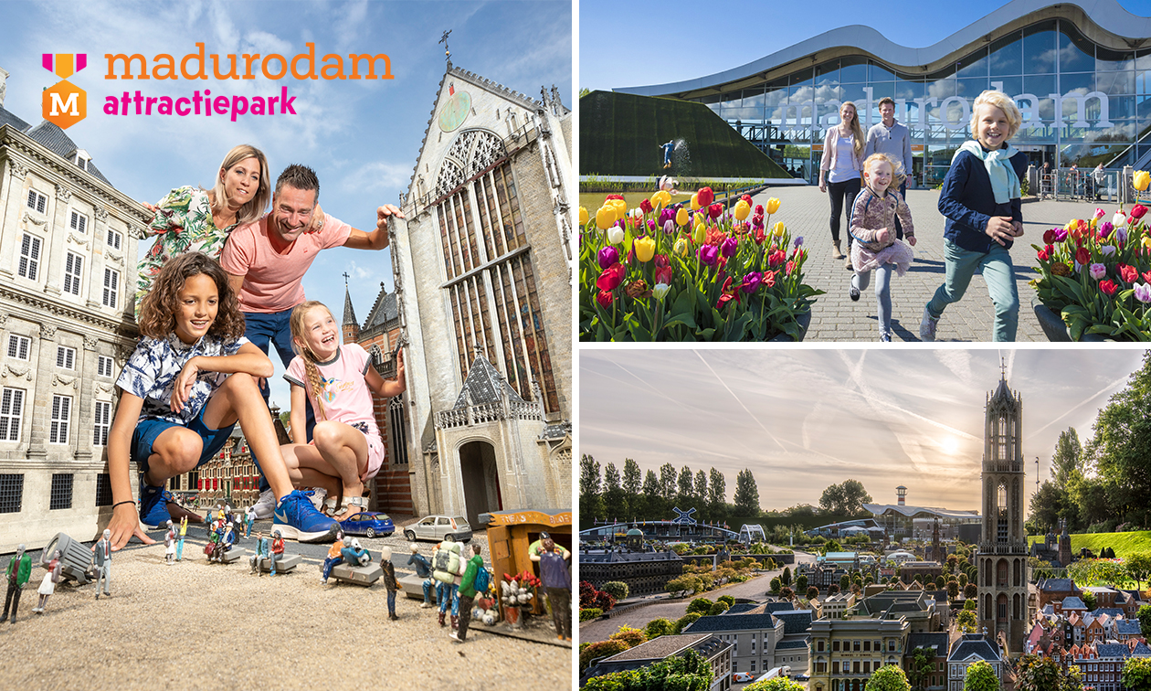 Entree voor Madurodam + drankje