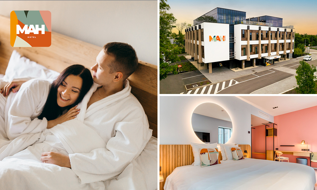 Overnachting voor 2 + welkomstdrankje + ontbijt + late check-out dicht bij Bergen