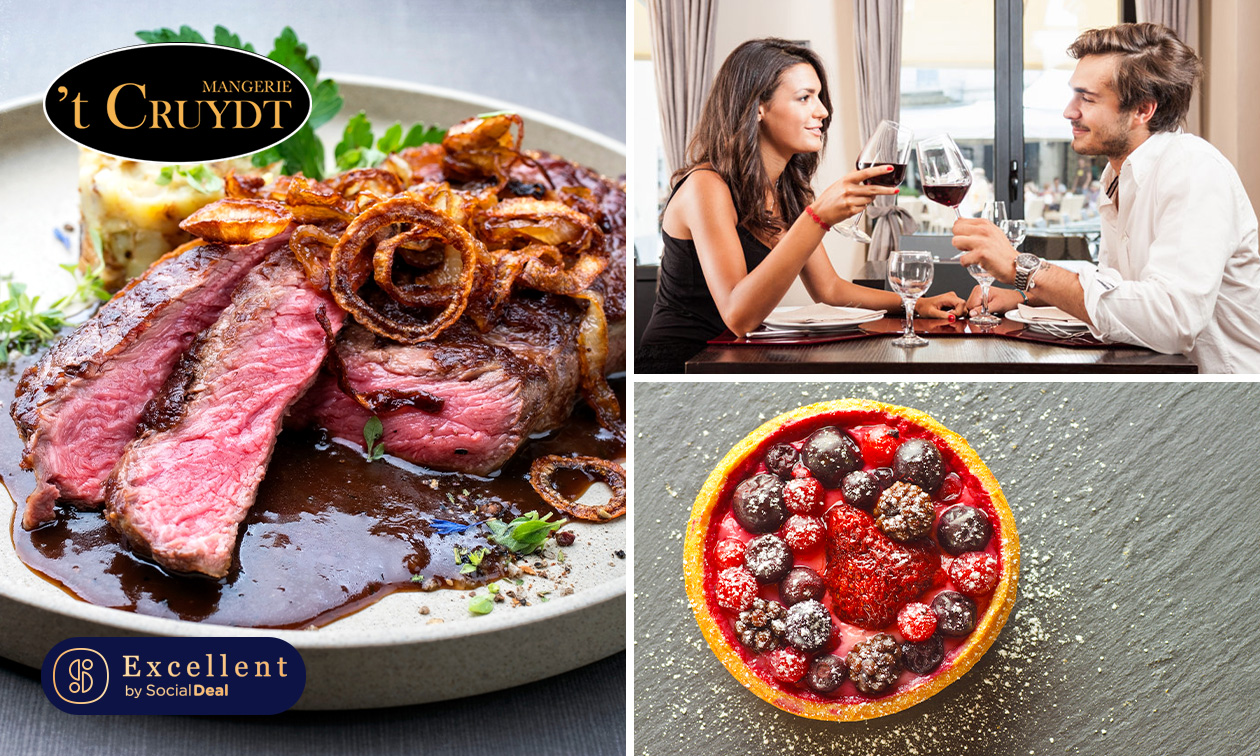 Gastronomisch 4- of 5-gangen wilddiner bij 't Cruydt