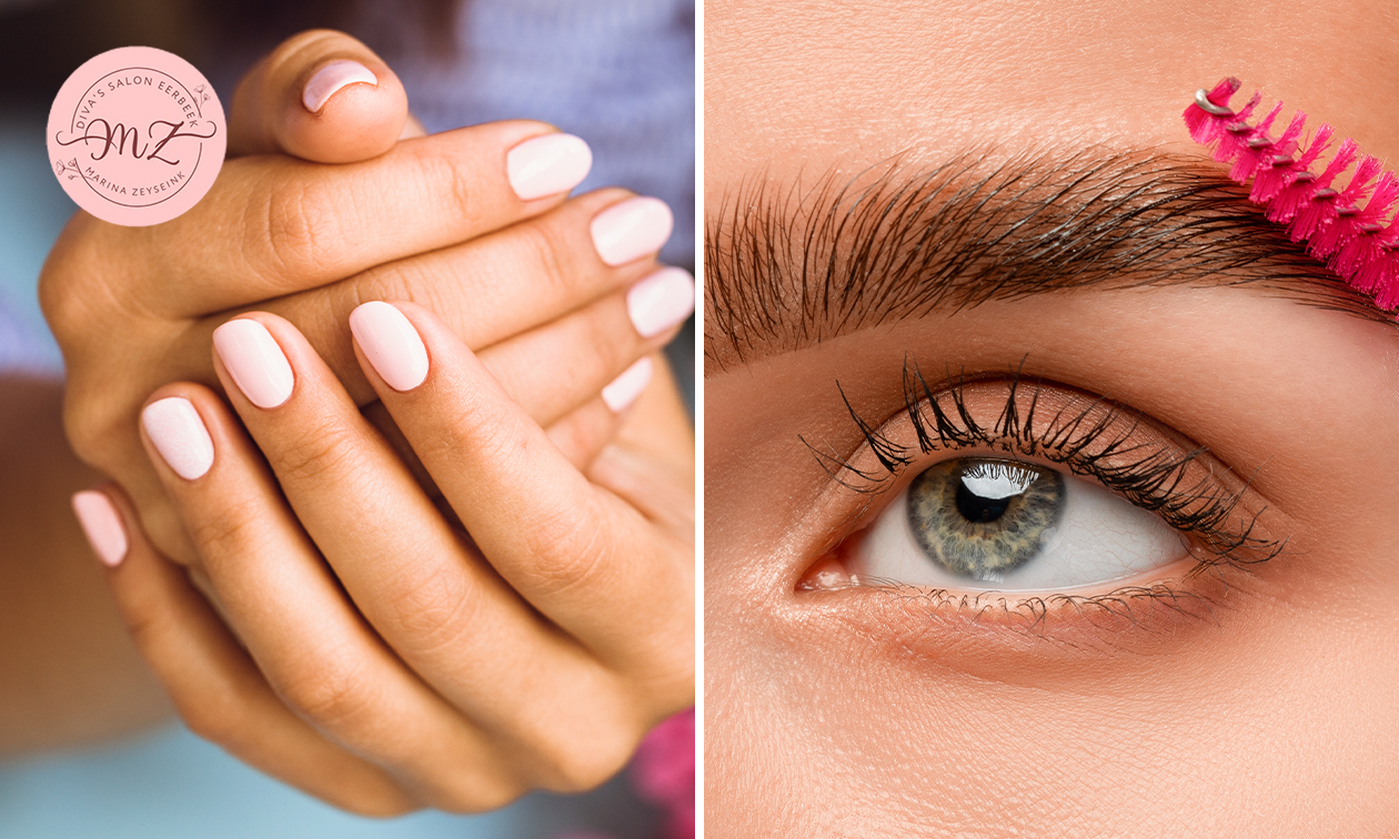 BIAB, acrylnagels of henna brows + shapen
