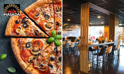 Dine-in: pizza naar keuze + drankje in Enschede