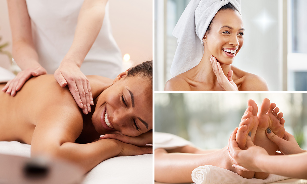 Massage naar keuze (60 min) of fasciatherapie (60 min)