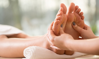Voetreflexmassage naar keuze (45, 60 of 75 min)