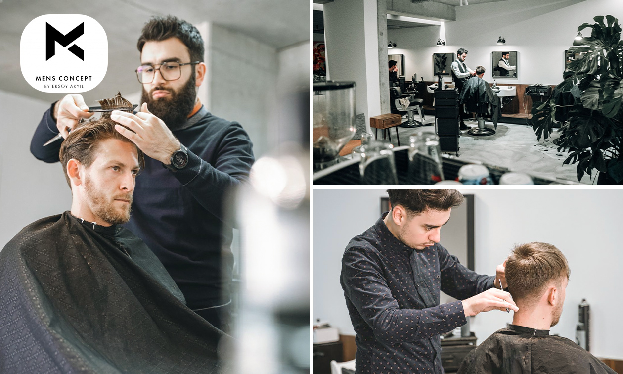 Kappersbehandeling voor heren + evt. baard trimmen/scheren