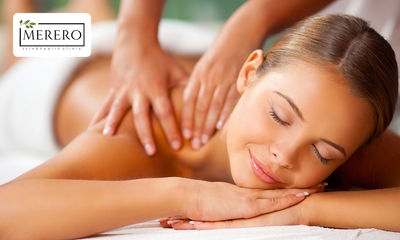 Ontspanningsmassage (60 min) bij Merero Skin & Health Clinic