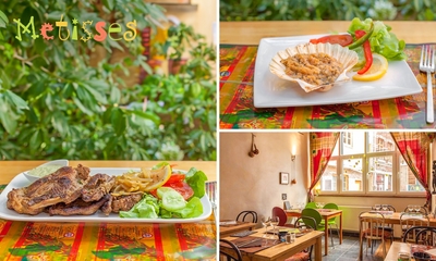 Menu africain en 2 ou 3 services à la carte dans le centre de Liège