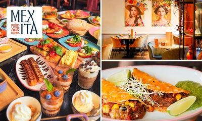 3-gangendiner à la carte + koffie/thee bij MEXITA