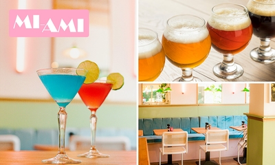 High beer of cocktail + hapje vlak bij het Erasmuspark