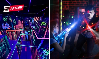 Lasergame-Partien (2 x 20 Min.) in Verviers