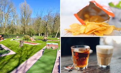 18 holes minigolf + snack + drankje in Almere
