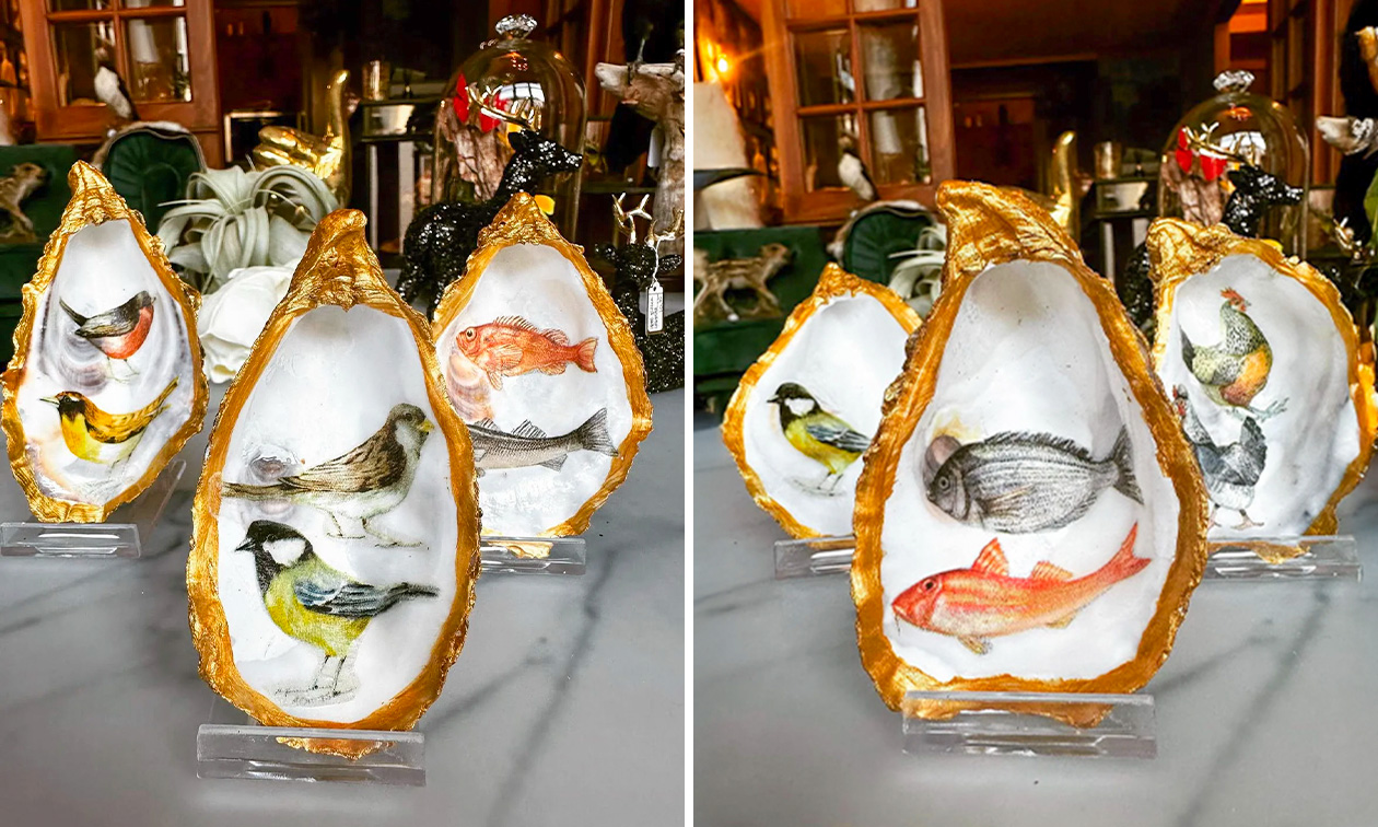 Workshop oesters decoreren (2 uur) + koffie/thee en een zoet hapje bij Mijn Pronkstuk