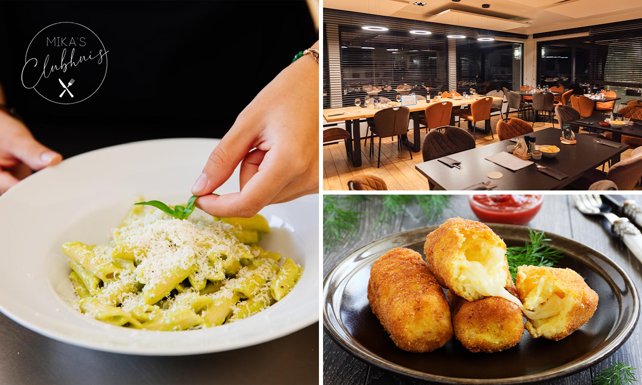 2- of 3-gangenlunch of -diner à la carte