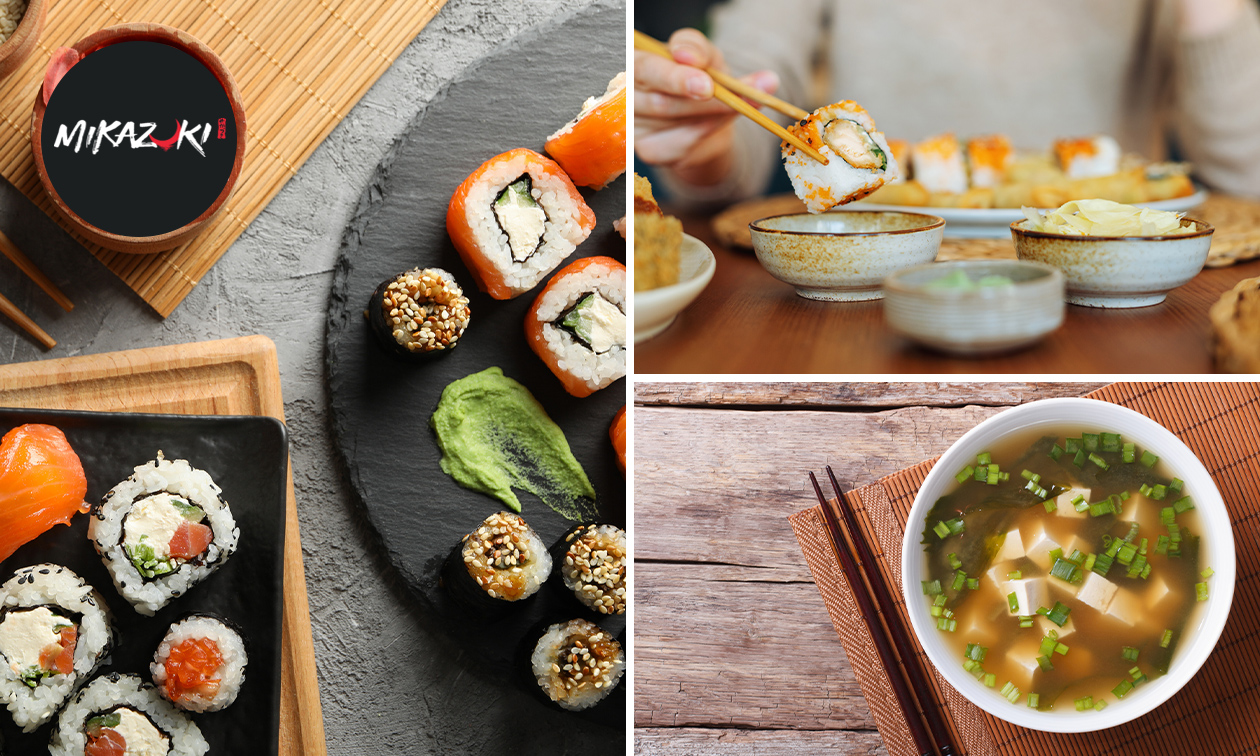 Diner japonais sushi pour 2 personnes