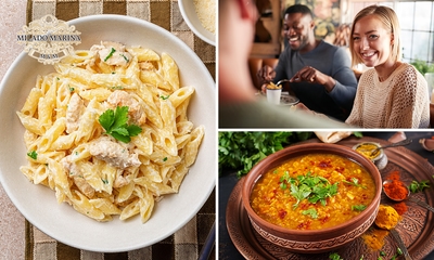 2-gangen keuzelunch bij Milado Marina