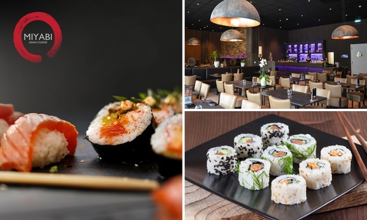 All-You-Can-Eat (2,5 uur) bij Miyabi Asian Cuisine